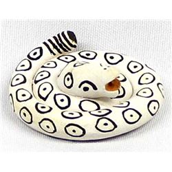 Acoma Pottery Snake by Dolores Lewis
