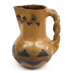 Native American Navajo Pottery Pitcher