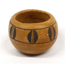 Hopi Miniature Pottery Bowl by Bonnie S. Nampeyo
