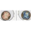 Image 2 : (2) HIGH GRADED ENCASED POSTAGE 1862