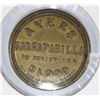 Image 1 : 1 CENT AYERS SARSAPARILA BLUE STAMP