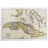 Image 1 : AMAZING COLORED MAP OF CUBA CIRCA 1897