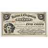 Image 1 : 1862 BOSTON FIVE CENT SCRIP