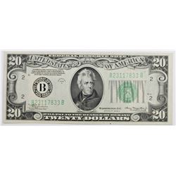 1934A $20 FEDERAL RESERVE NOTE