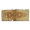 Image 2 : RARE UNLISTED ELM CITY BANK $1 CT 1850'S