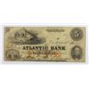 Image 1 : ATLANTIC BANK NEW YORK $5 1859