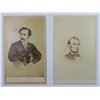 Image 1 : 2 CARTE DE VISITE LINCOLN-BOOTH
