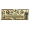 Image 1 : 1836 $20 FRANKLIN BANK BOSTON