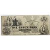 Image 1 : 1850'S $10 ESSEX BANK