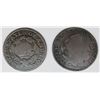 Image 2 : 2 EARLY COUNTER-STAMP "JS" 1821 AND 1830