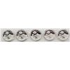 Image 2 : LOT OF (5) 2016 CHINA MOON FESTIVAL SILVER OUNCES