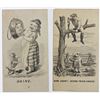 Image 1 : TWO EARLY MERCHANTS TRADE CARD TOKENS
