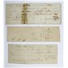 Image 2 : LOT OF 3 EARLY CHECKS
