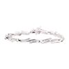1.35 ctw Diamond Bracelet - 14KT White Gold