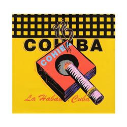 Cohiba by Steve Kaufman (1960-2010)