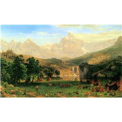 Rocky Mountains at Landers Peak by Albert Bierstadt