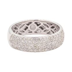 0.99 ctw Diamond Band - 18KT White Gold