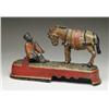 Image 1 : SPISE A MULE BOY SEATED ON BENCH MECHANICAL BANK