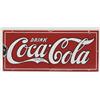 Image 1 : COCA-COLA 1915-1920 PORCELAIN SIGN