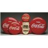 Image 1 : LOT OF FIVE COCA-COLA SIGNS