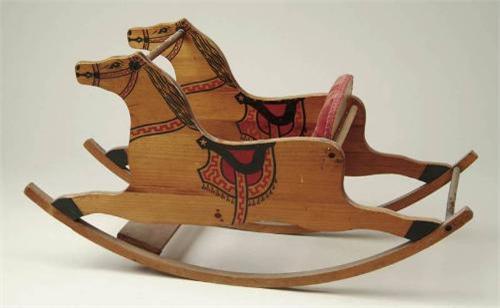 WOODEN SHOO-FLY ROCKING HORSE