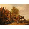 Image 1 : J. Wilson - 19th century British, Coach