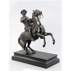 Highly Decorative Pair of Bronze Sculpt