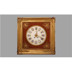 A Louis XV Style Picture Clock - Late 1