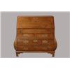 Image 1 : Dutch Oak Bombe Secretaire Desk - Late 