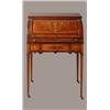 Image 1 : Victorian Inlaid Rosewood Cylinder Desk