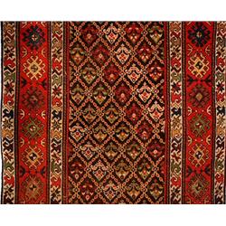 A Kazak Wool Runner - North West Persia