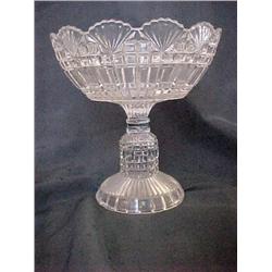 Glass Pedestal Compote