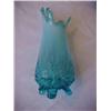 Image 1 : Blue Opalescent Glass Vase