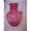 Image 1 : Cranberry Glass Pitcher