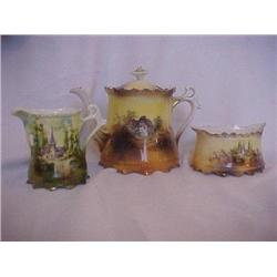 R.S. Prussia Red Star Teaset