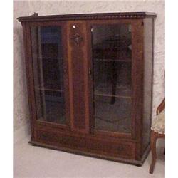 Glass Front Bookshelf