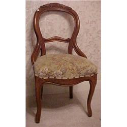 Balloon Back Mahogany Chair
