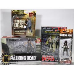 LOT OF ASSORTED WALKING DEAD FIGURES