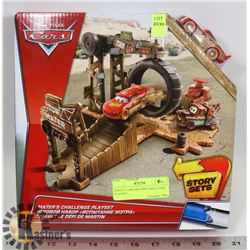 DISNEY CARS MATERS CHALLENGE PLAYSET