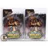 Image 1 : LOT OF 2 WORLD OF WARCRAFT JUDGE MALTHRED FIGURES