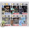 Image 1 : LOT OF 6 ASSORTED FUNKO POP VINYL FIGURES.