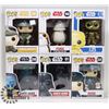 Image 1 : LOT OF 6 ASSORTED FUNKO POP VINYL FIGURES.