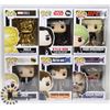 Image 1 : LOT OF 6 ASSORTED FUNKO POP VINYL FIGURES.
