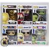 Image 1 : LOT OF 6 ASSORTED FUNKO POP VINYL FIGURES.