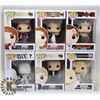 Image 1 : LOT OF 6 ASSORTED FUNKO POP VINYL FIGURES.