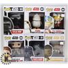 Image 1 : LOT OF 6 ASSORTED FUNKO POP VINYL FIGURES.