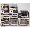 Image 1 : LOT OF 6 ASSORTED FUNKO POP VINYL FIGURES.