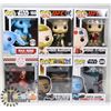 Image 1 : LOT OF 6 ASSORTED FUNKO POP VINYL FIGURES.