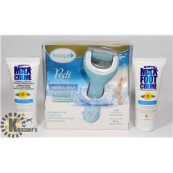 LOT OF FOOTCARE PRODUCT