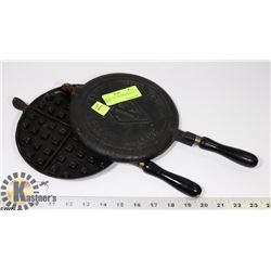 ANTIQUE TAYLOR FORBES WAFFLE MAKER